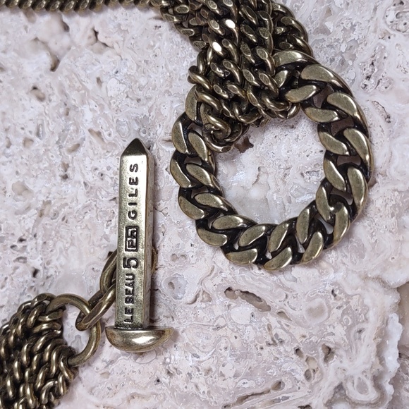 Giles & Brother Layered Toggle Necklace - Picture 6 of 8